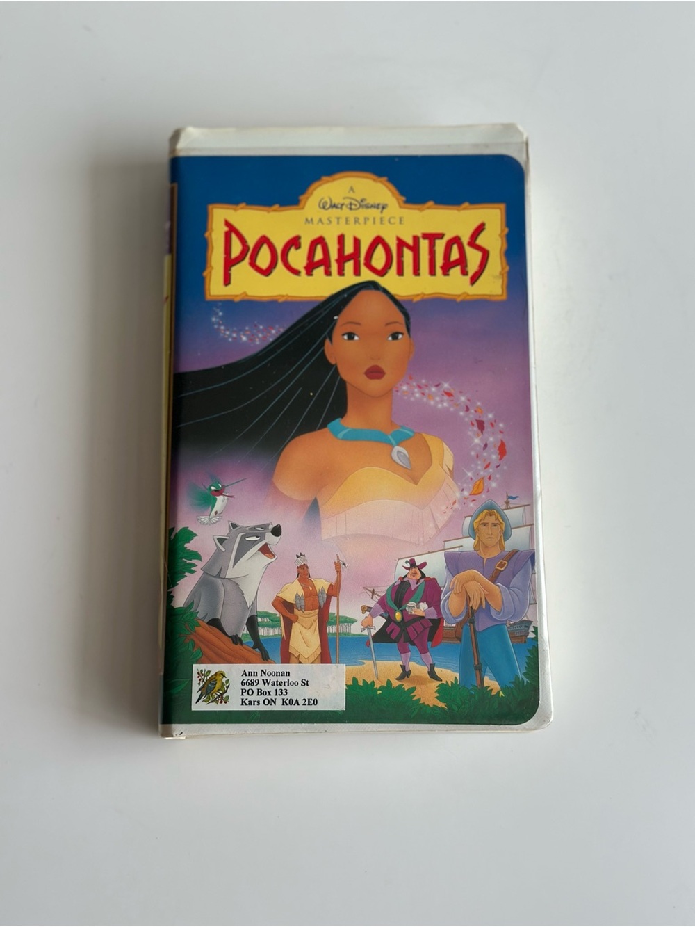 Pocahontas (VHS, 1996)Clamshell Walt Disney Classic Masterpiece Collection Rare